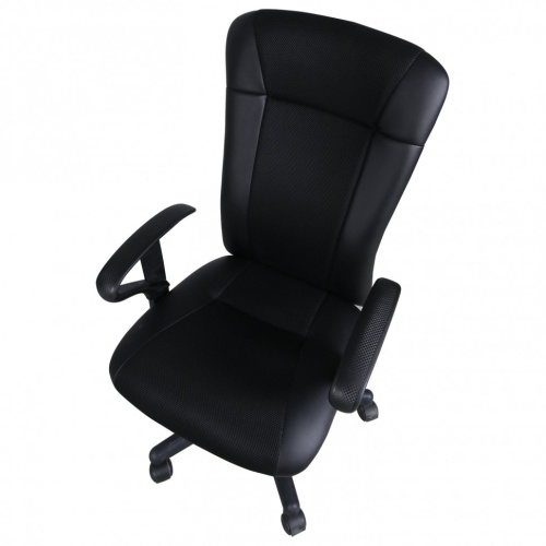 Кресло офисное Brabix Optima MG-370 экокожа/ткань, черное 531580 фото 5